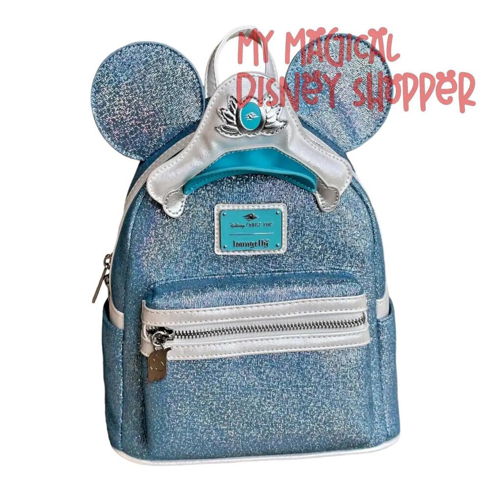 Disney Cruise Line Wish 25th Anniversary Loungefly - Shimmering Seas Collection